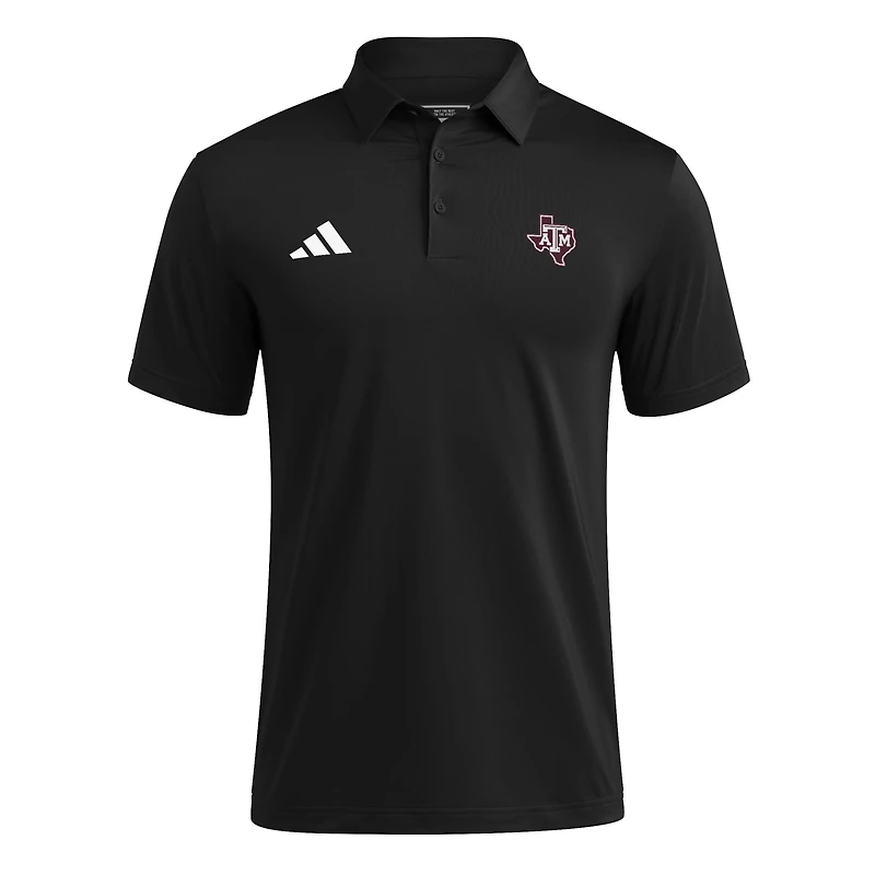 Men's adidas Black Texas A&M Aggies Ultimate 365 Polo