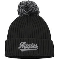 Men's adidas Charcoal Texas A&M Aggies Modern Cuffed Knit Hat with Pom