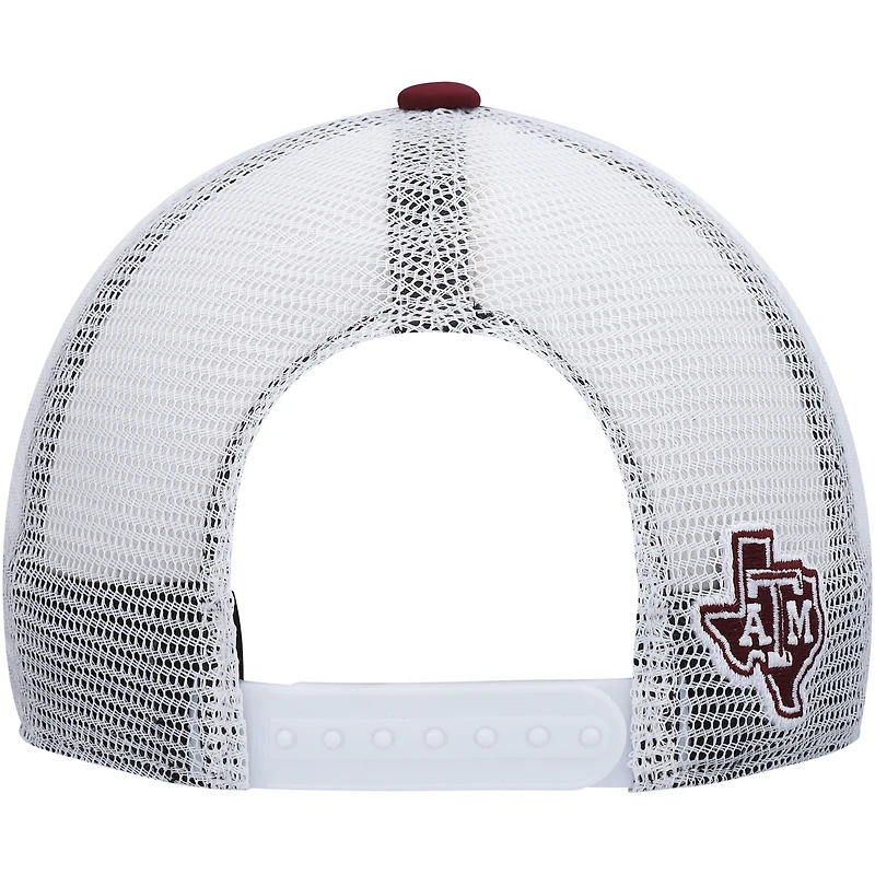 Men's adidas Maroon/White Texas A&M Aggies Foam Trucker Snapback Hat