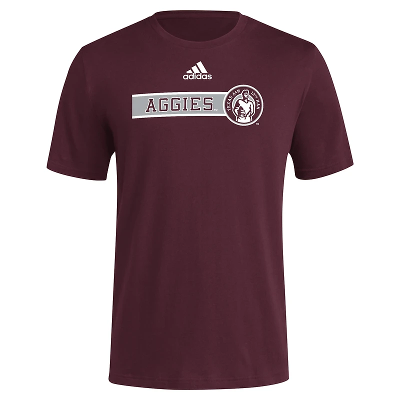 Men's adidas Maroon Texas A&M Aggies 12th Man Fresh T-Shirt