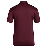 Men's adidas Maroon Texas A&M Aggies 2024 Coaches AEROREADY Polo