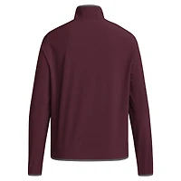 Men's adidas Maroon Texas A&M Aggies 2024 Coaches Sideline Half-Zip Jacket