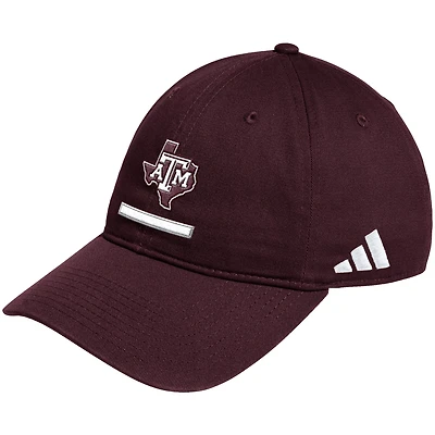 Men's adidas Maroon Texas A&M Aggies Locker Room Adjustable Slouch Hat