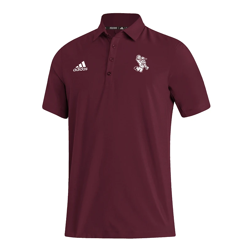 Men's adidas Maroon Texas A&M Aggies Ol' Sarge Basketball Polo