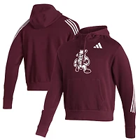 Sweat à capuche adidas bordeaux Texas A&M Aggies Ol' Sarge pour homme