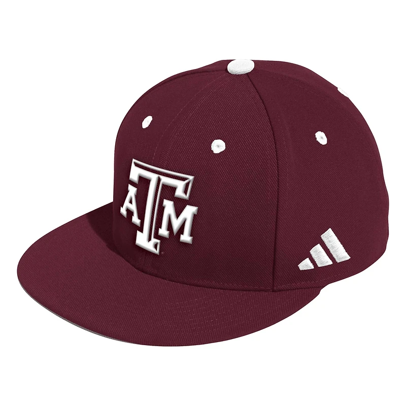 Casquette ajustée adidas Texas A&M Aggies On-Field Baseball pour homme