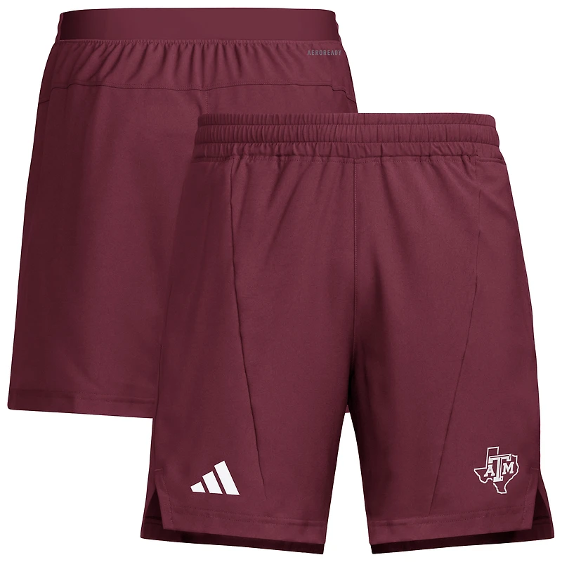 Men's adidas Maroon Texas A&M Aggies Program Woven Training Shorts