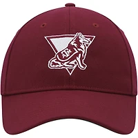 Casquette slouch flex adidas Vault bordeaux Texas A&M Aggies pour homme