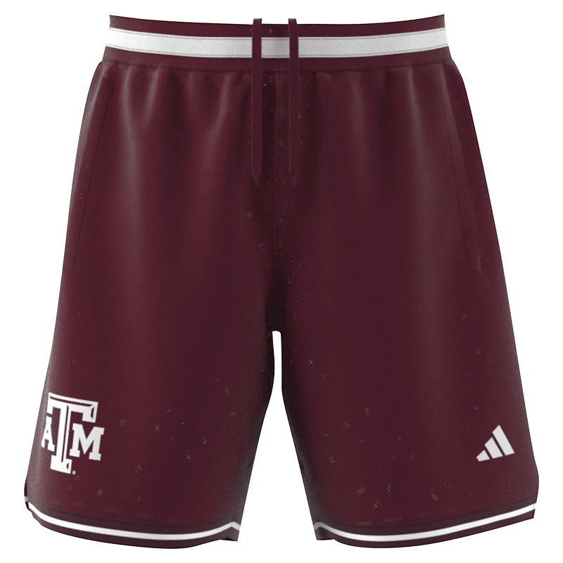 Men's adidas Scarlet Texas A&M Aggies Swingman Replica Basketball Shorts