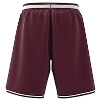 Short de basket-ball adidas Scarlet Texas A&M Aggies Swingman Replica pour homme