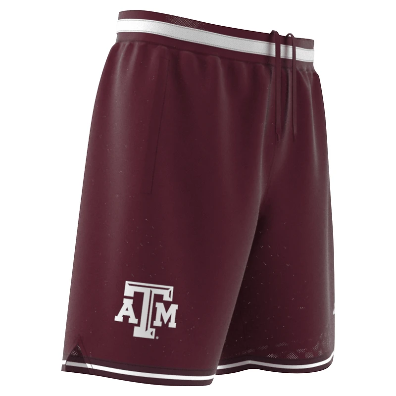 Men's adidas Scarlet Texas A&M Aggies Swingman Replica Basketball Shorts