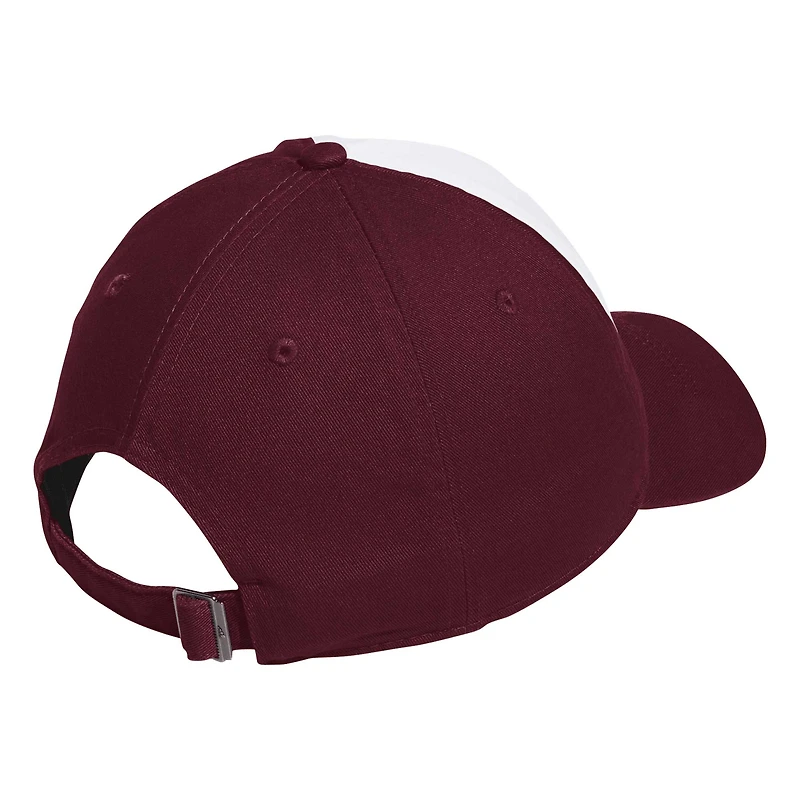 Men's adidas White/Maroon Texas A&M Aggies Slouch Adjustable Hat
