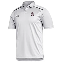 Polo adidas blanc pour homme Texas A&M Aggies Ol' Sarge Team-Issued