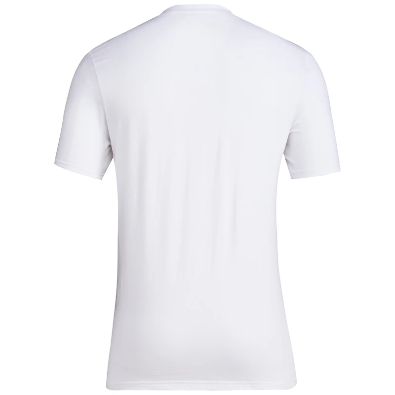 Men's adidas White Texas A&M Aggies Softball Pitcher's Circle T-Shirt