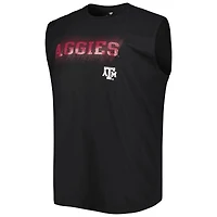 Men's Black Texas A&M Aggies Big & Tall Tank Top