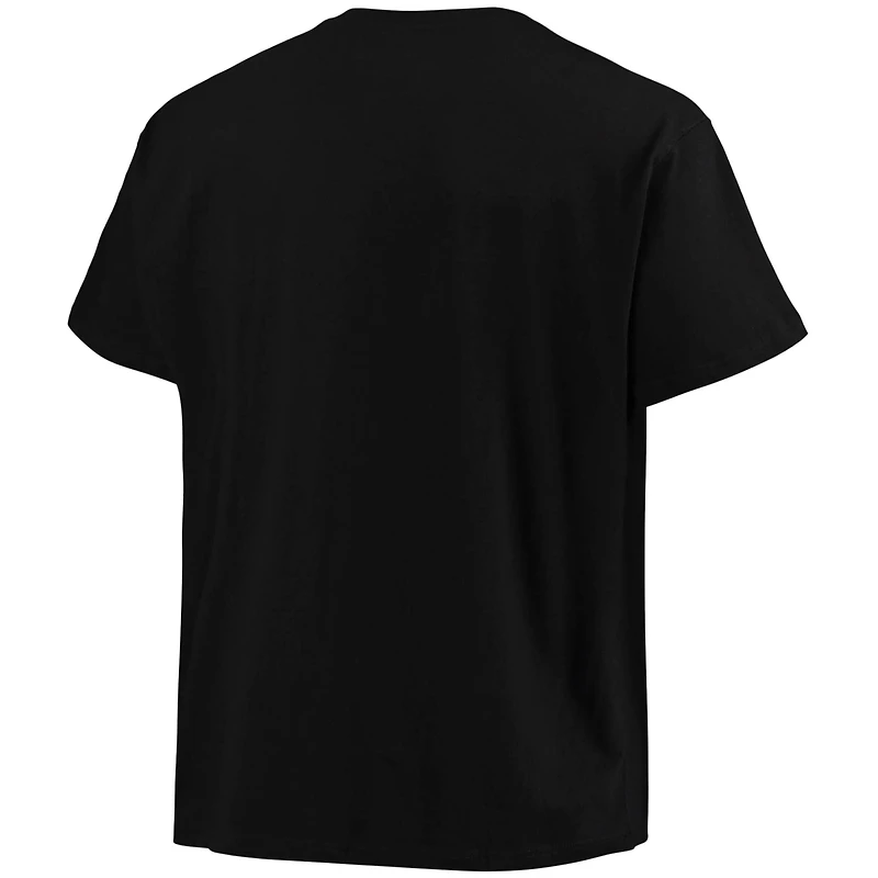 T-shirt noir Champion Texas A&M Aggies Tailles Big & Tall Arch Over Wordmark pour homme
