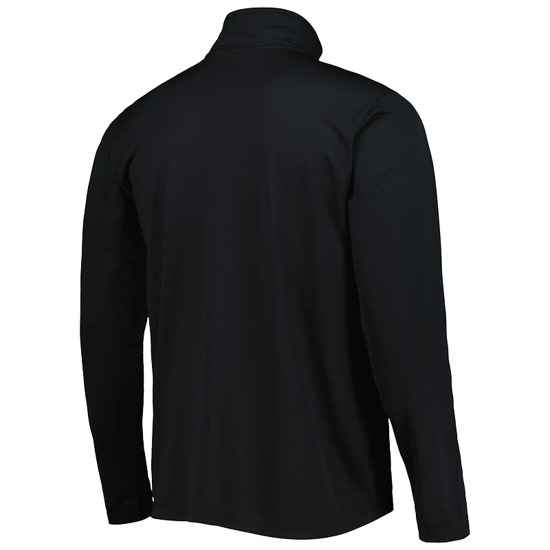 Men's Champion Black Texas A&M Aggies Textured Quarter-Zip Jacket