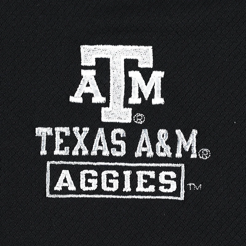 Men's Champion Black Texas A&M Aggies Textured Quarter-Zip Jacket