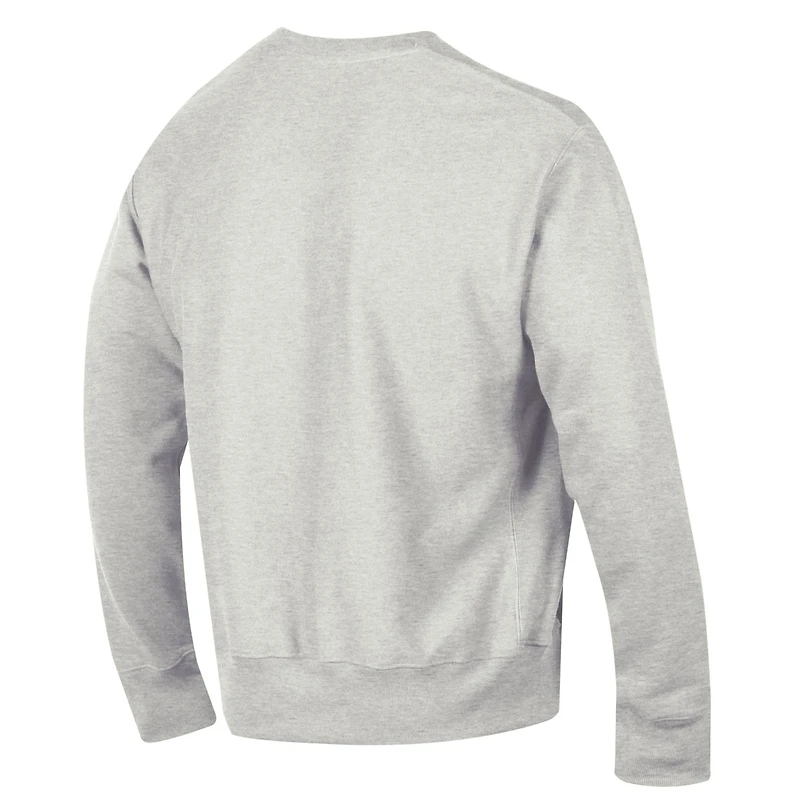 Sweat-shirt Champion Texas A&M Aggies Arch Over Logo Reverse Weave pour homme, gris