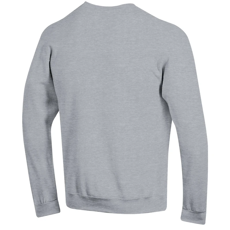Men's Champion  Gray Texas A&M Aggies Ol' Sarge Football Fleece Crewneck Pullover Sweatshirt