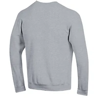 Men's Champion  Gray Texas A&M Aggies Ol' Sarge Football Fleece Crewneck Pullover Sweatshirt