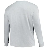 Champion Heather Grey Texas A&M Aggies Big & Tall Mascot T-shirt à manches longues