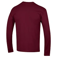 T-shirt à manches longues Champion Maroon Texas A&M Aggies 12e homme pour hommes