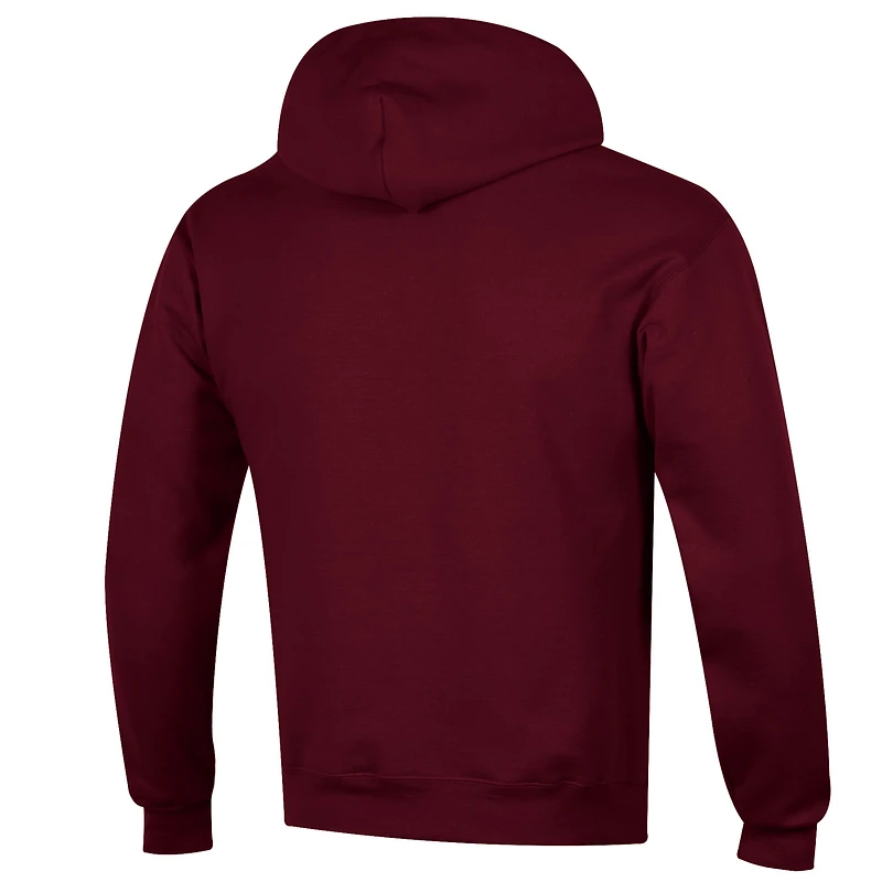 Men's Champion Maroon Texas A&M Aggies Baseball Stack Pullover Hoodie