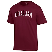 Men's Champion  Maroon Texas A&M Aggies Basic Arch T-Shirt