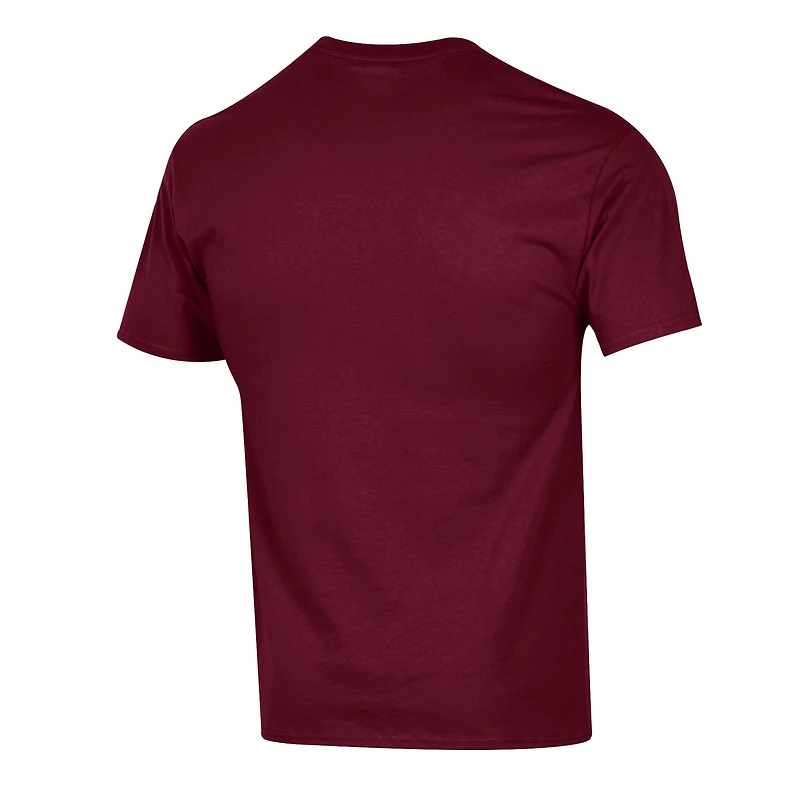 Men's Champion  Maroon Texas A&M Aggies Team Zoom T-Shirt