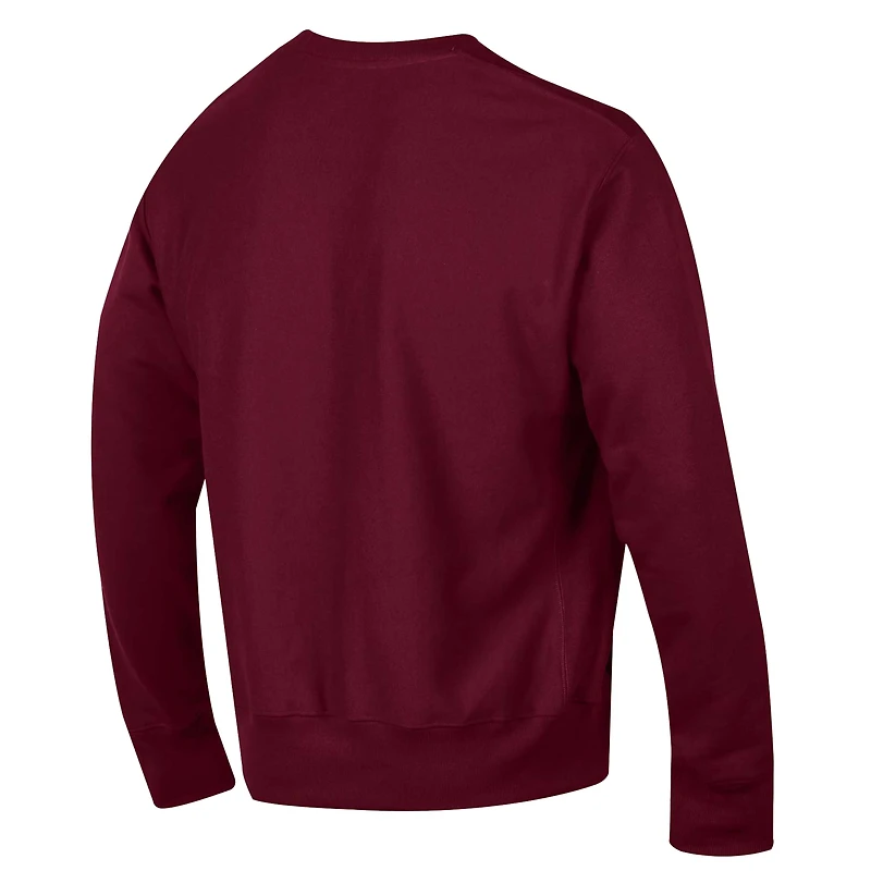 Sweat-shirt à enfiler tissage inversé Late Night Champion Maroon Texas A&M Aggies pour homme