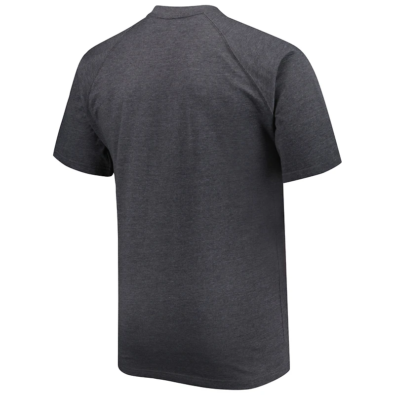 T-shirt raglan anthracite Texas A&M Aggies Big & Tall pour homme