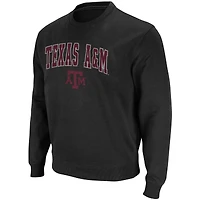 Colosseum Texas A&M Aggies Arch & Logo Tackle Twill Pullover Homme Noir