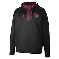 Sweat à capuche noir Colosseum Texas A&M Aggies Luge 3.0 pour homme
