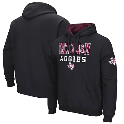 Sweat à capuche noir Colosseum Texas A&M Aggies Sunrise pour homme
