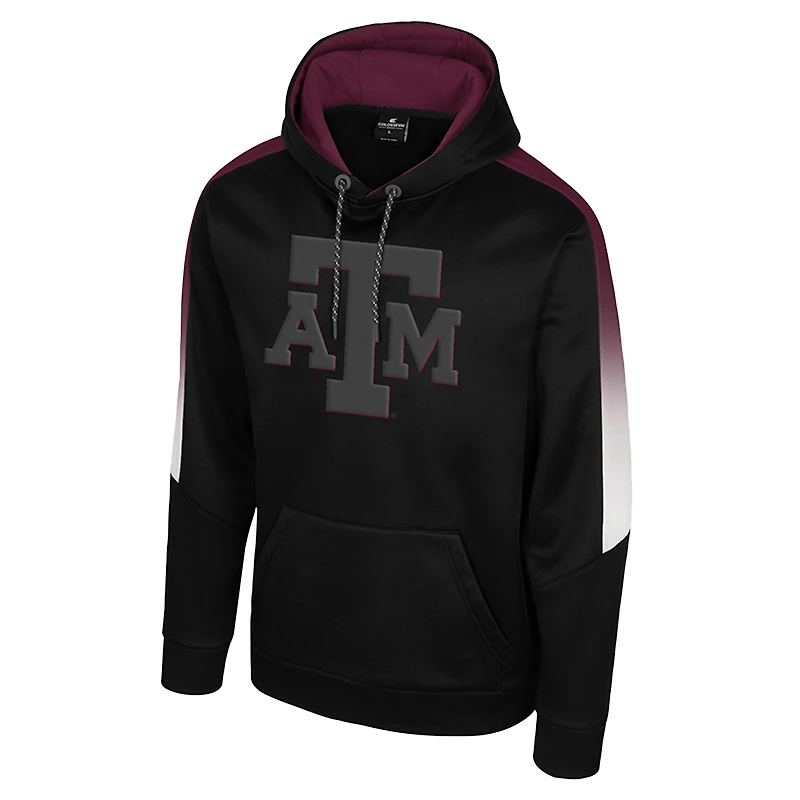 Men's Colosseum Black Texas A&M Aggies The Gang Blackout Hoodie
