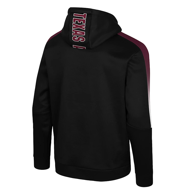 Men's Colosseum Black Texas A&M Aggies The Gang Blackout Hoodie
