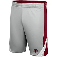 Men's Colosseum Maroon/Gray Texas A&M Aggies Am I Wrong Reversible Shorts