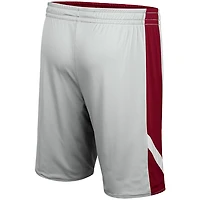 Short réversible Colosseum bordeaux/gris Texas A&M Aggies « Am I Wrong » pour homme