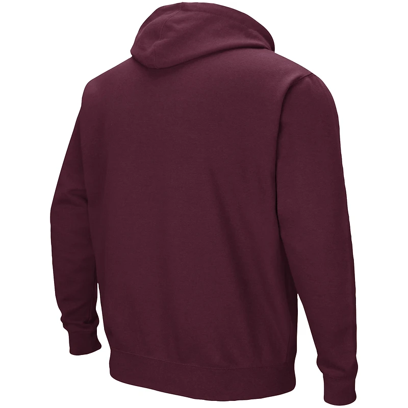 Sweat à capuche Colosseum bordeaux pour homme, avec logo et arche des Texas A&M Aggies