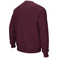 Men's Colosseum Maroon Texas A&M Aggies Arch & Logo Pullover Sweatshirt