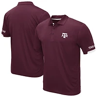Men's Colosseum Maroon Texas A&M Aggies Big & Tall Santry Polo