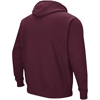 Men's Colosseum Maroon Texas A&M Aggies Double Arch Pullover Hoodie