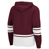Men's Colosseum Maroon Texas A&M Aggies Lace Up 3.0 Pullover Hoodie