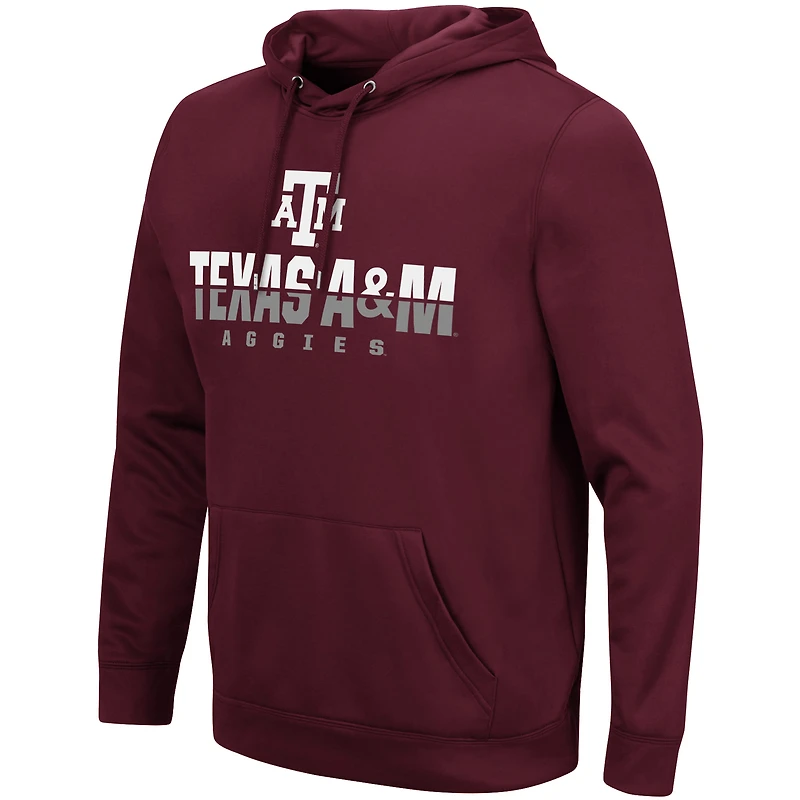 Men's Colosseum Maroon Texas A&M Aggies Lantern Pullover Hoodie