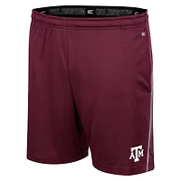Men's Colosseum Maroon Texas A&M Aggies Laws of Physics Shorts