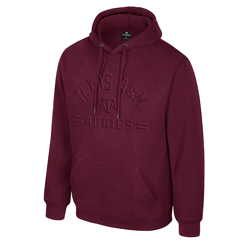 Sweat à capuche marron Colosseum pour homme, nouveau membre des Texas A&M Aggies