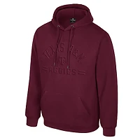 Sweat à capuche marron Colosseum pour homme, nouveau membre des Texas A&M Aggies