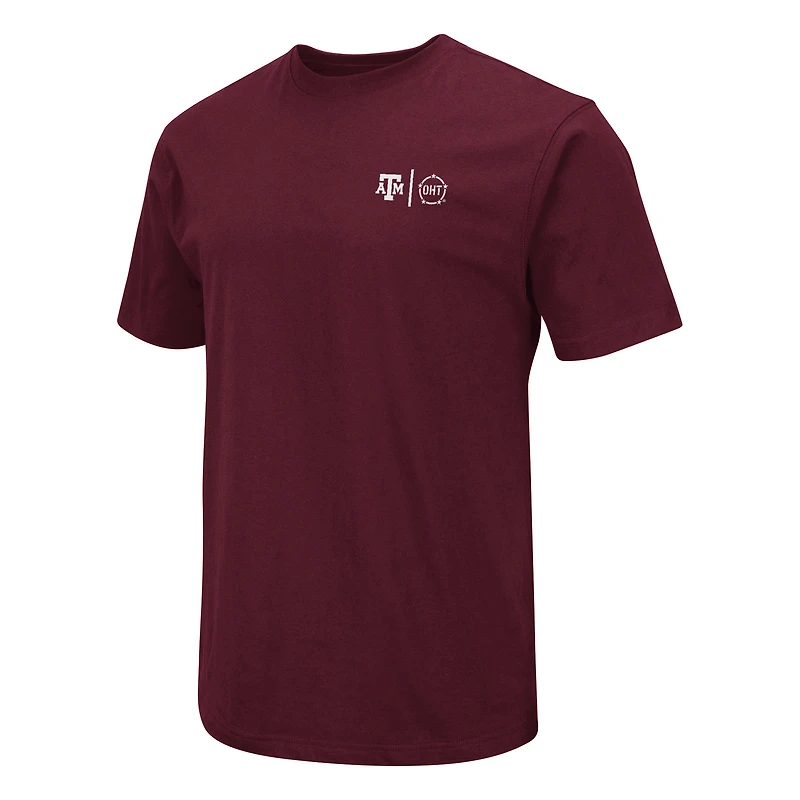 T-shirt d'appréciation militaire Colosseum Texas A&M Aggies OHT pour homme