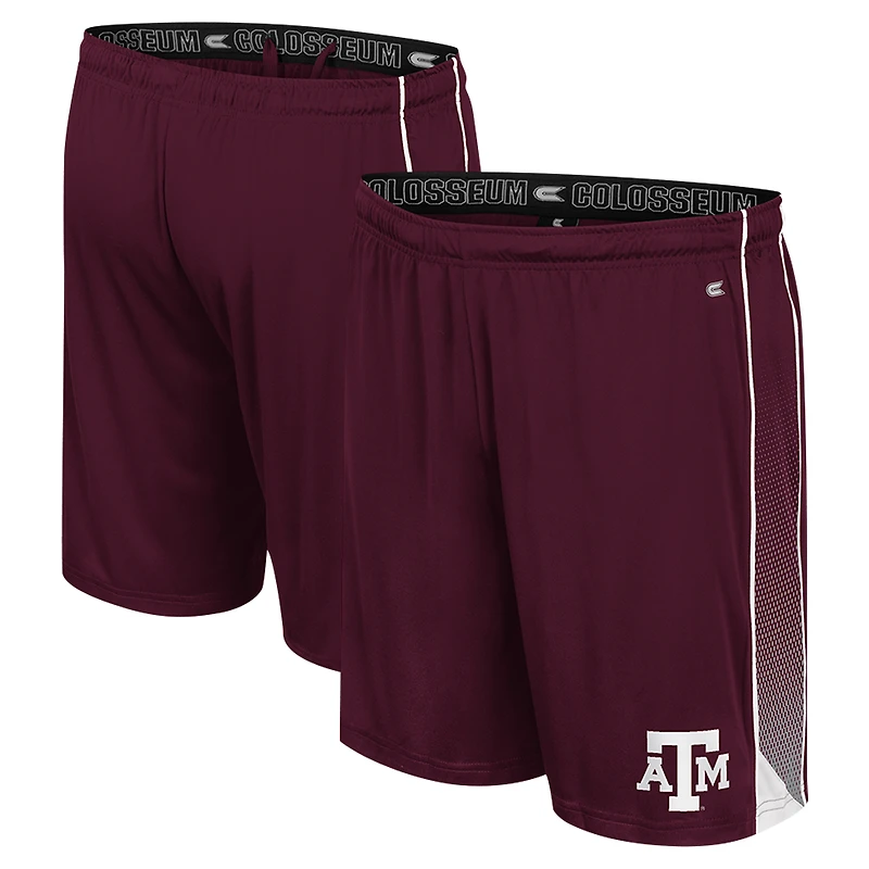 Short en ligne pour homme Colosseum Maroon Texas A&M Aggies